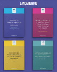 COMBO 4 Livros Coleção Comemorativa 100 anos de Basaglia