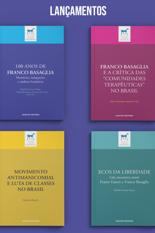 COMBO 4 Livros Coleção Comemorativa 100 anos de Basaglia